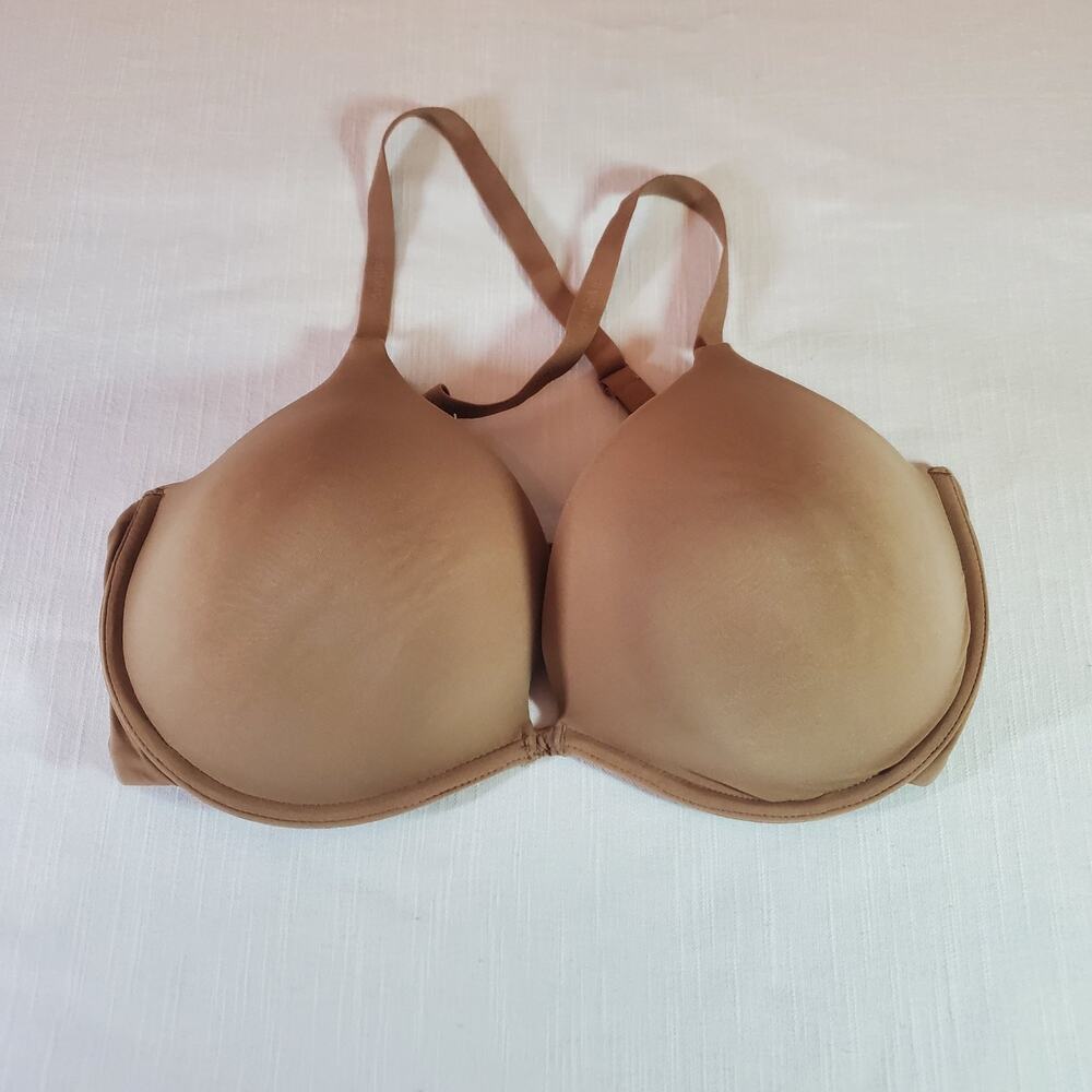 Adore Me Womens Underwire Bra Size 36DD Beige Tan Nude Lingerie New With Tags